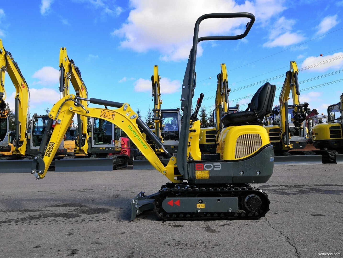 Wacker Neuson 803 Dual Power Kaivinkone 2020 Nettikone