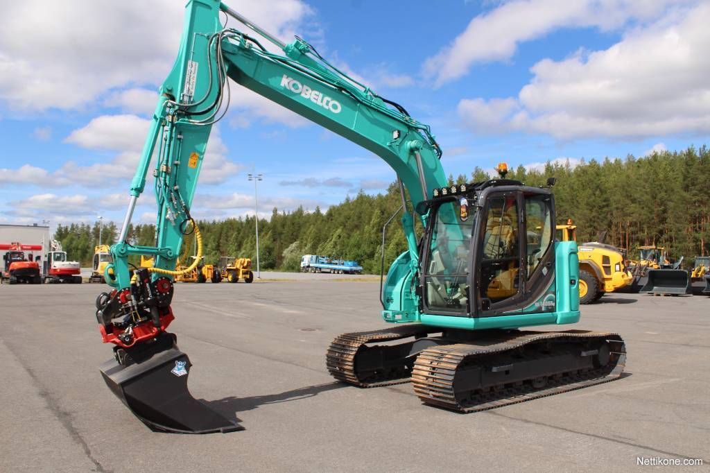 Kobelco Sk Sr Lc Rototilt Kauhaa Rasvari Excavators