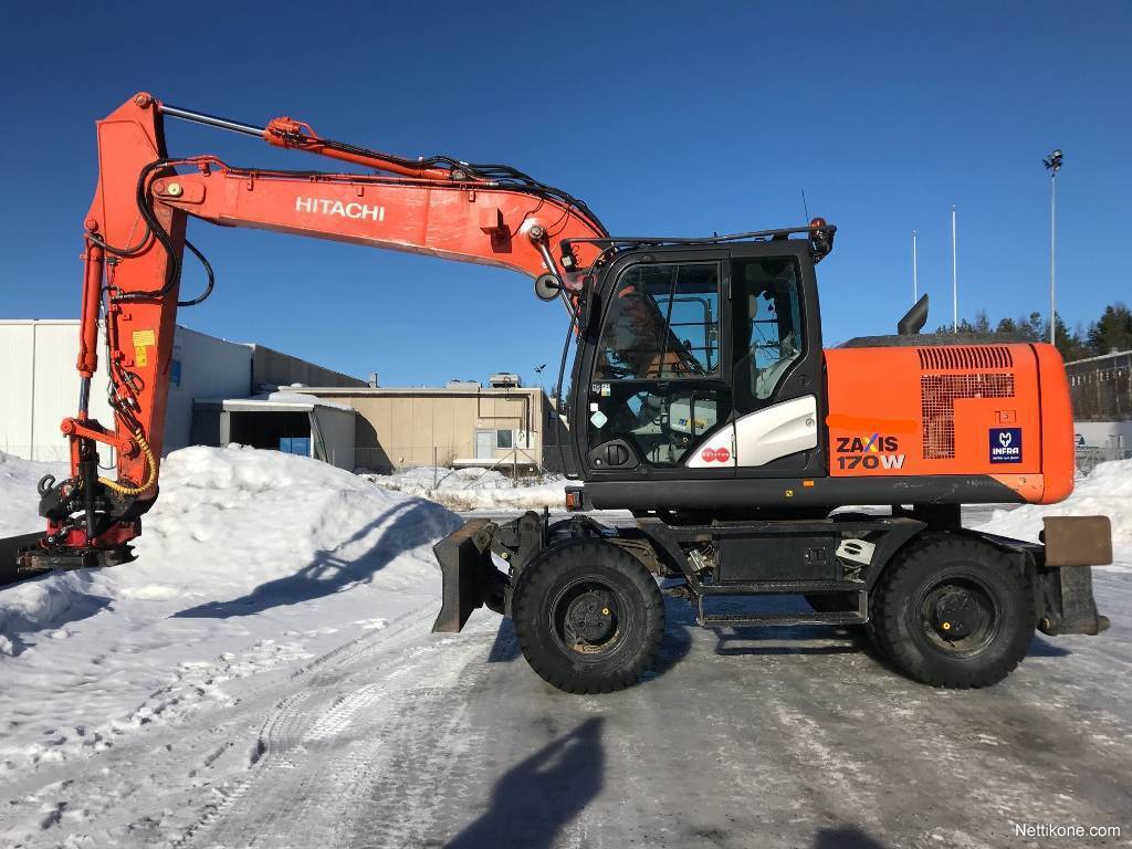 Hitachi ZX 170 W 5 B Excavators 2016 Nettikone