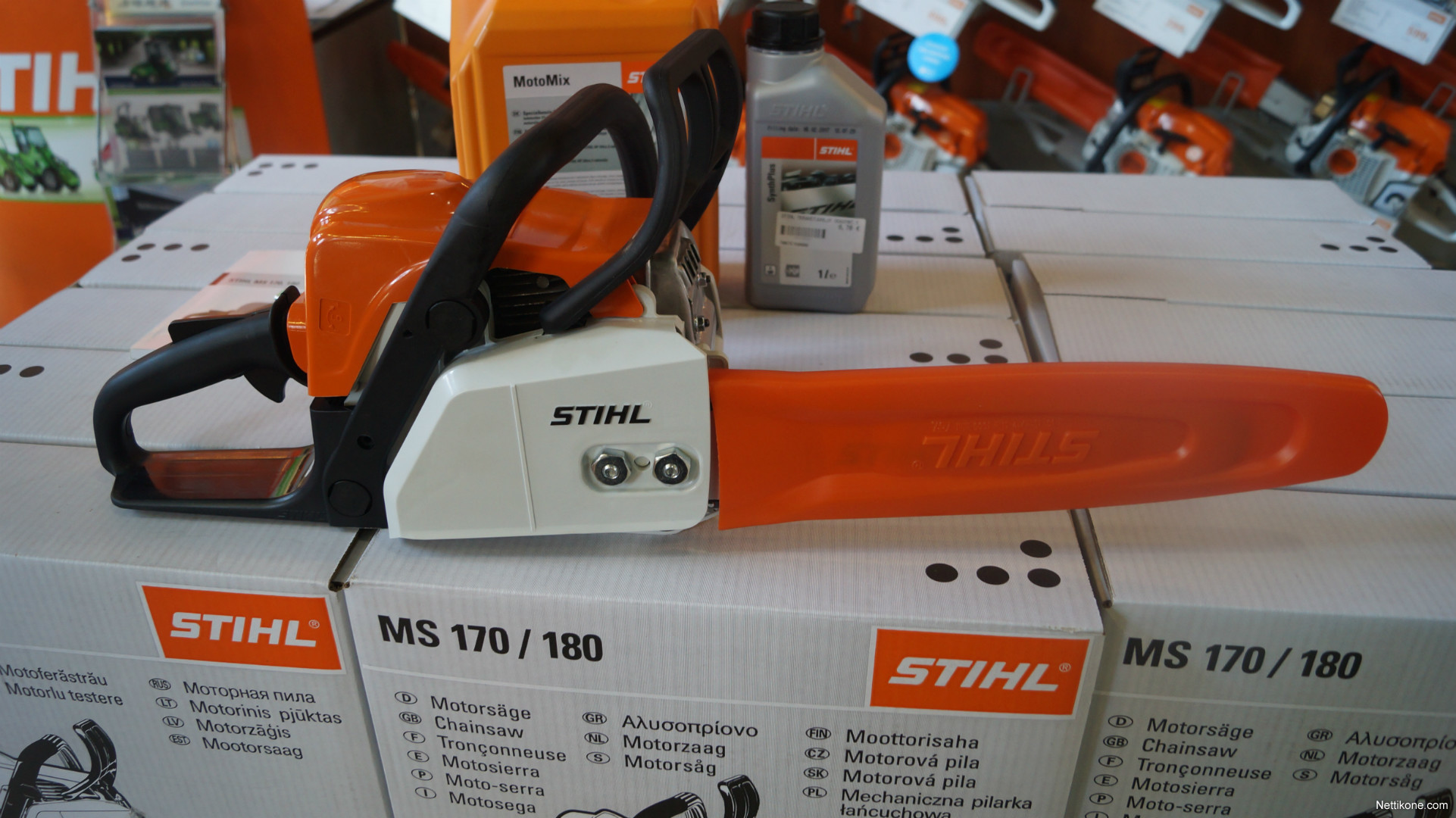 Stihl ms 170 moottorisaha puun ja polttopuun käsittely, 2018 - Nettikone