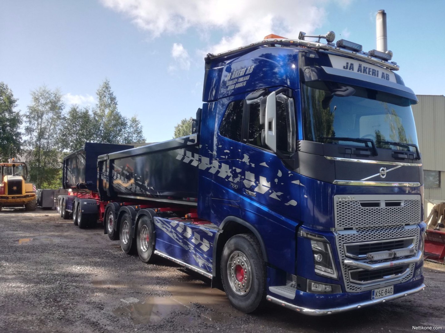 Volvo fh16 750 самосвал