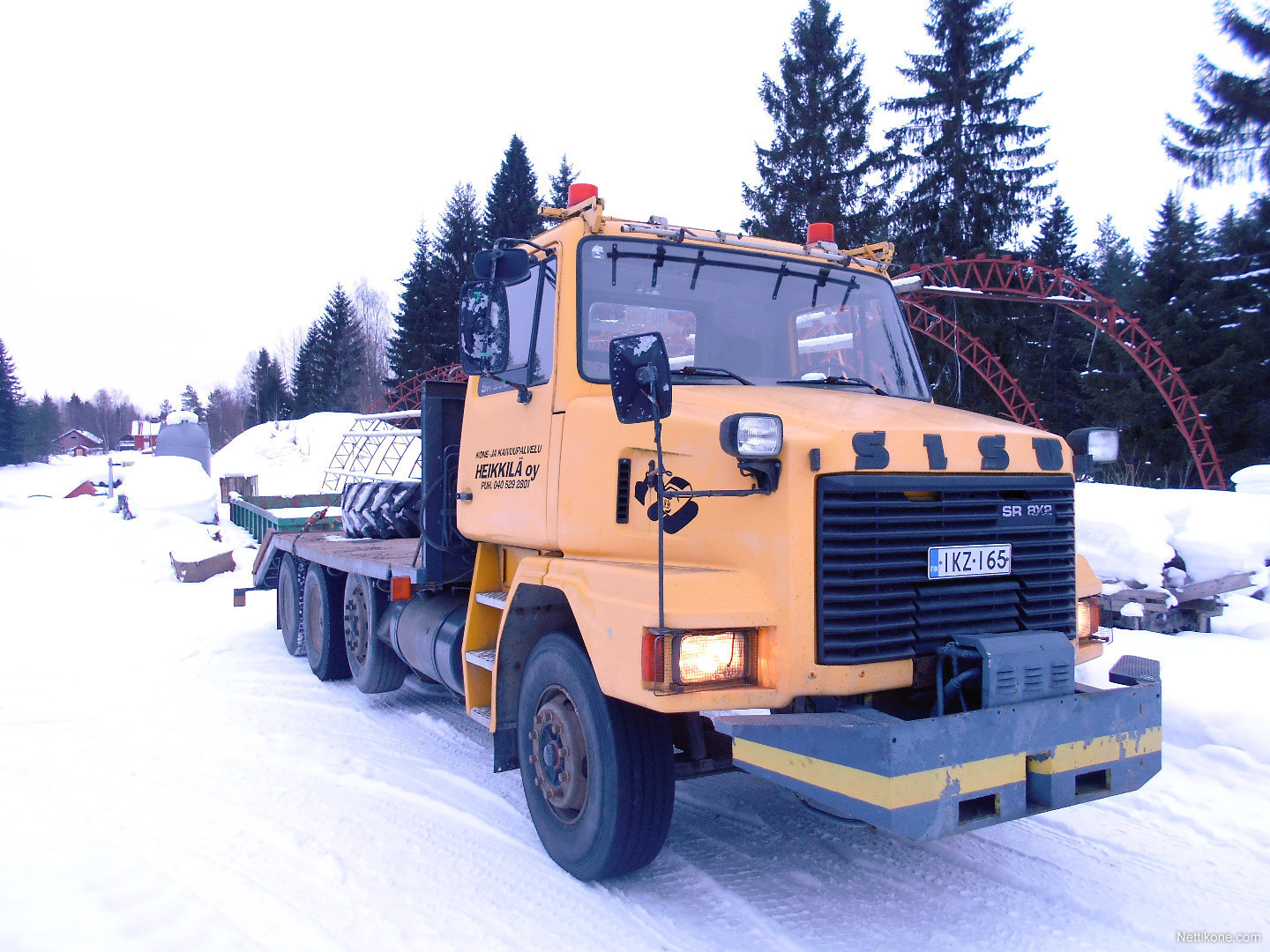 Sisu sr 260 8x2 kuormaautot, 1989 Nettikone