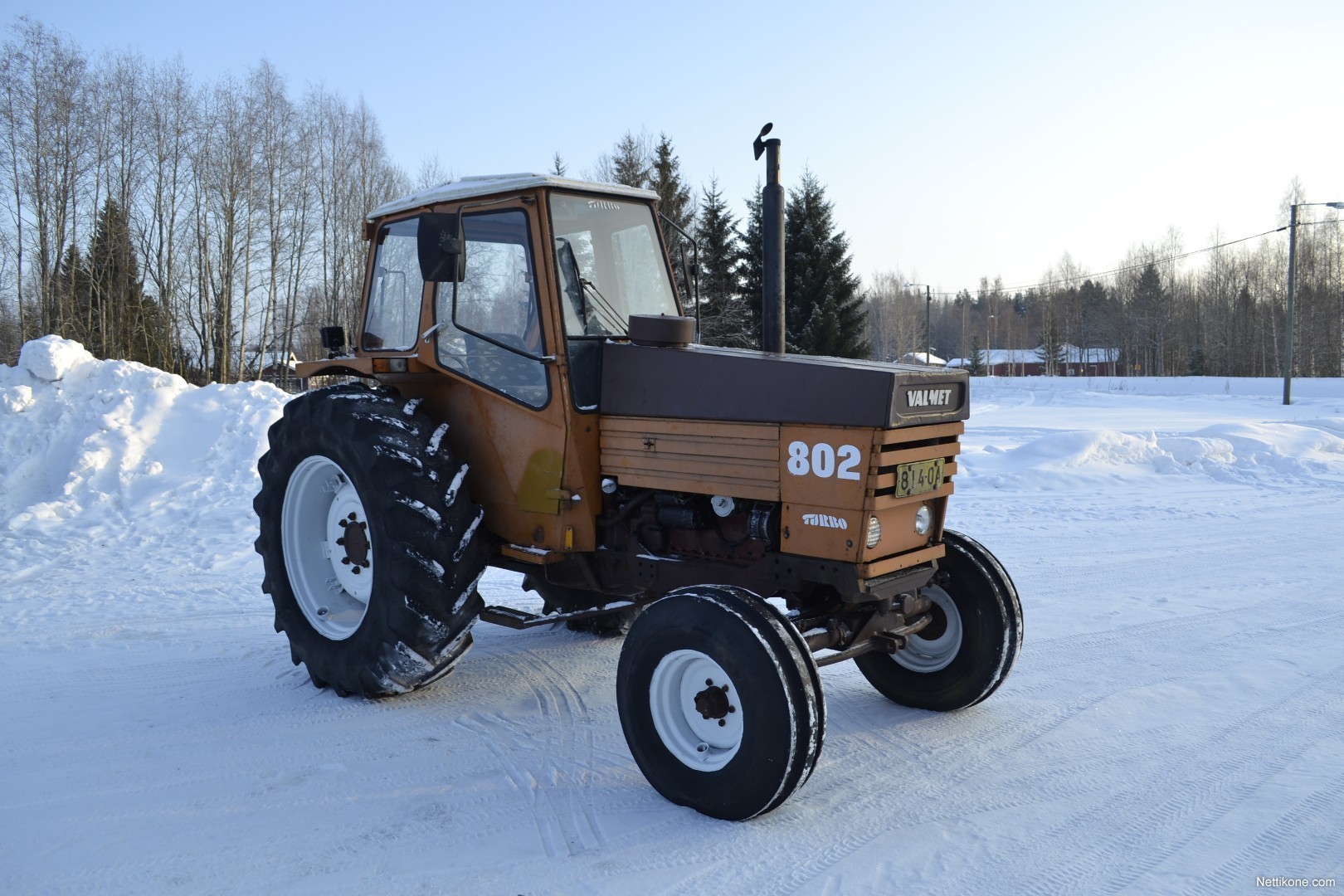 Valmet 802 turbo tractors, 1982 - Nettikone