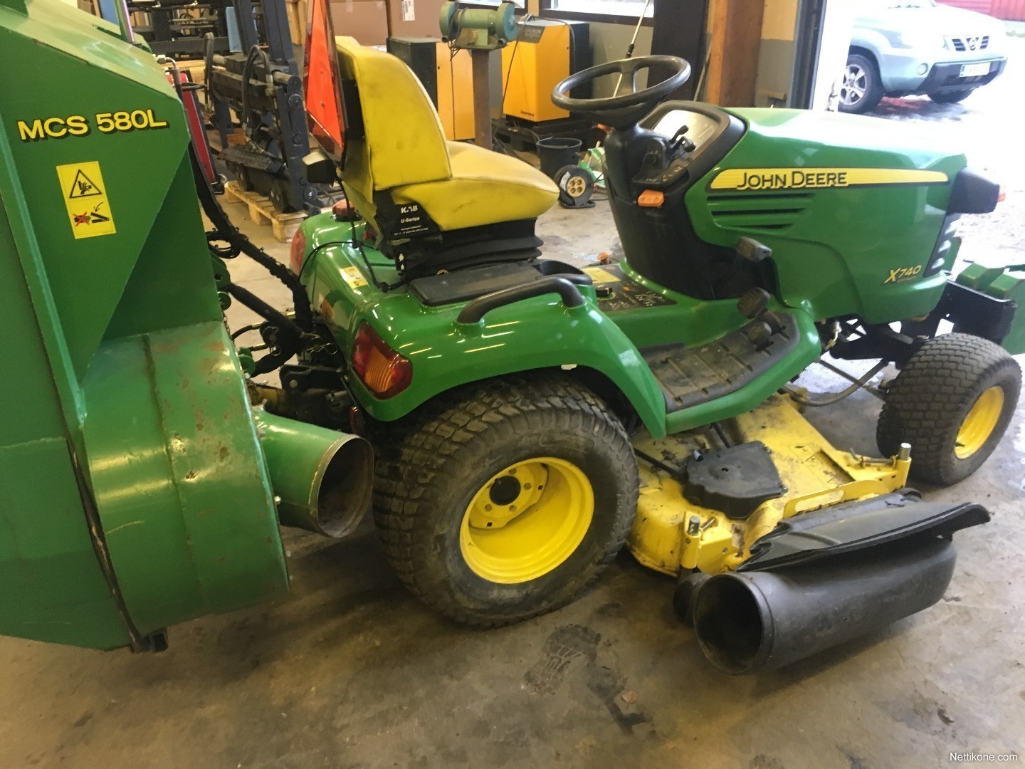 John Deere x740 ultimate mowers, 2008 - Nettikone