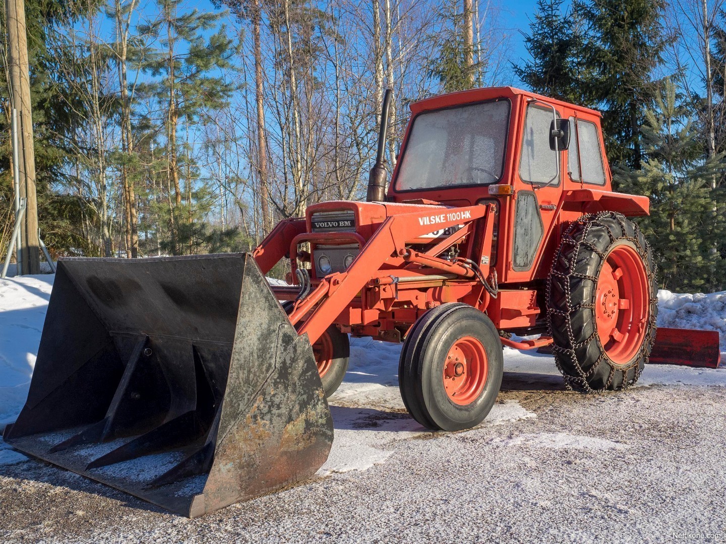 Volvo Bm T-500 Tractors, 1977 - Nettikone