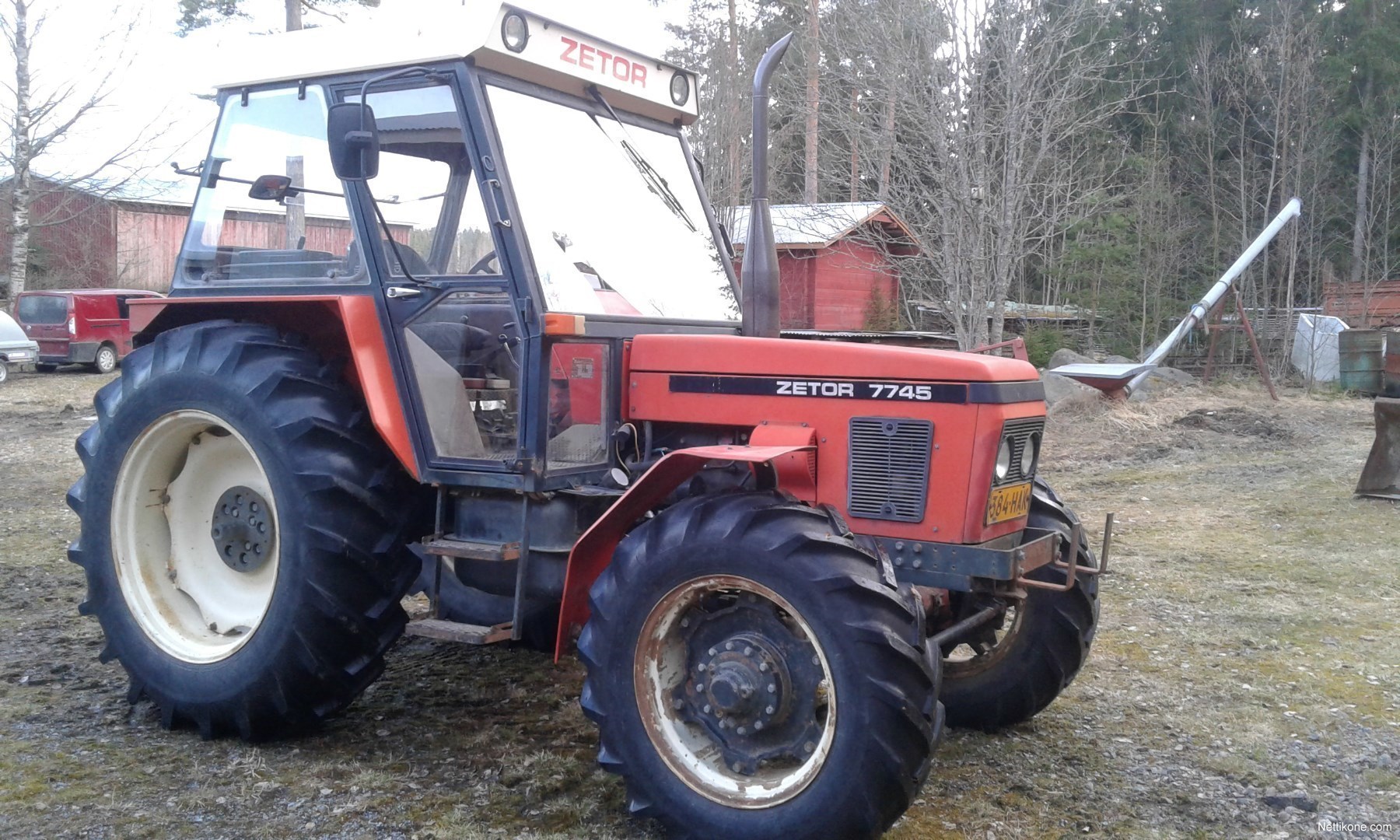 Zetor 7745 myytävänä