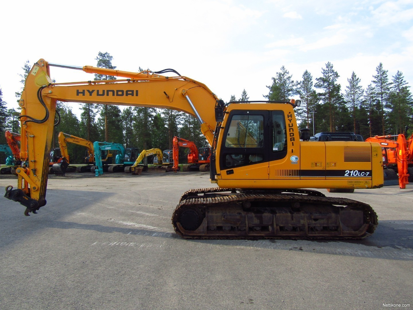 Hyundai r 210lc 7