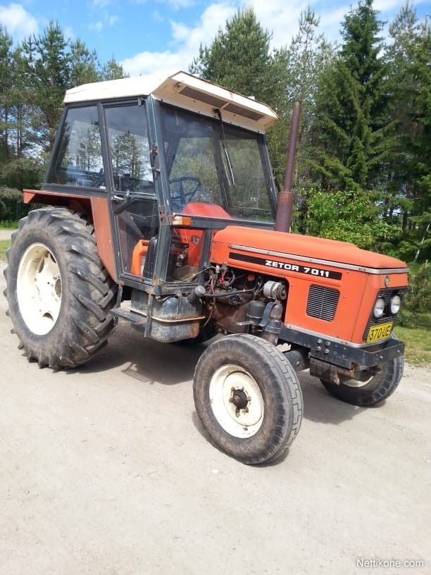 Zetor 7011 myytävänä