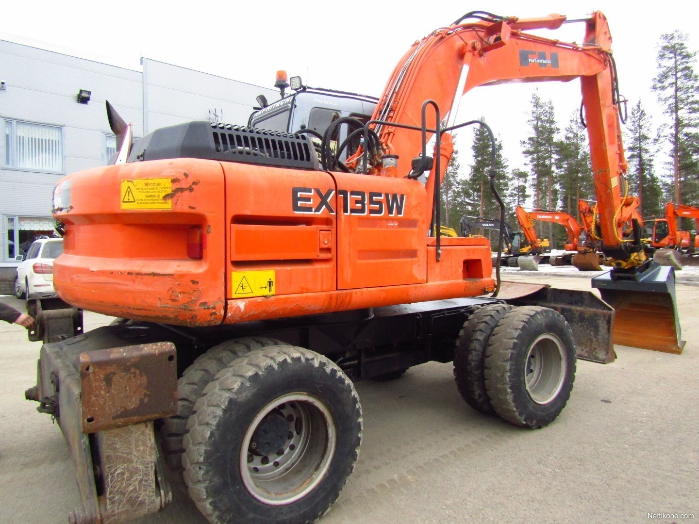 Fiat hitachi ex135w