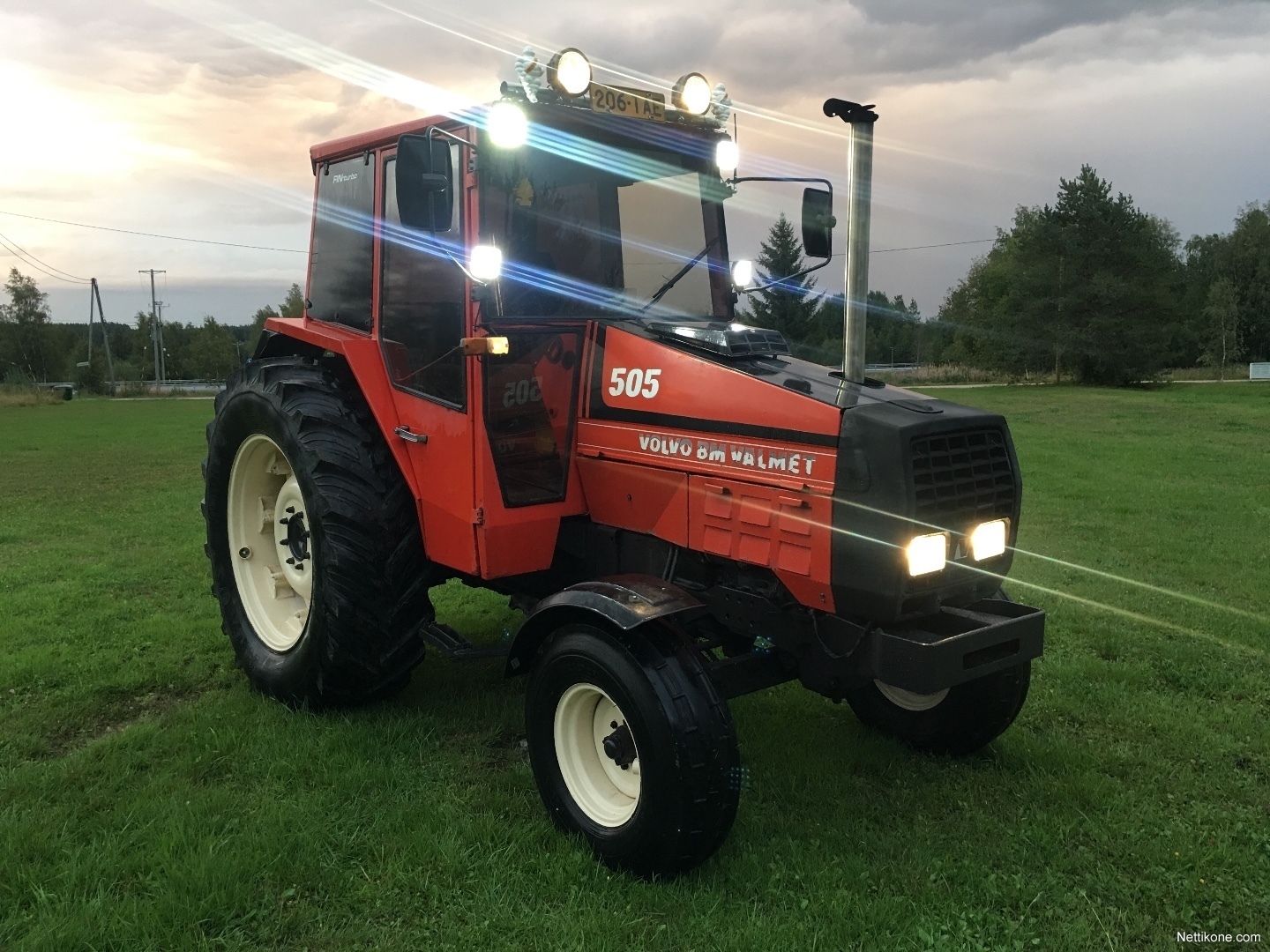 Valmet 505 Traktorit, 1984 - Nettikone