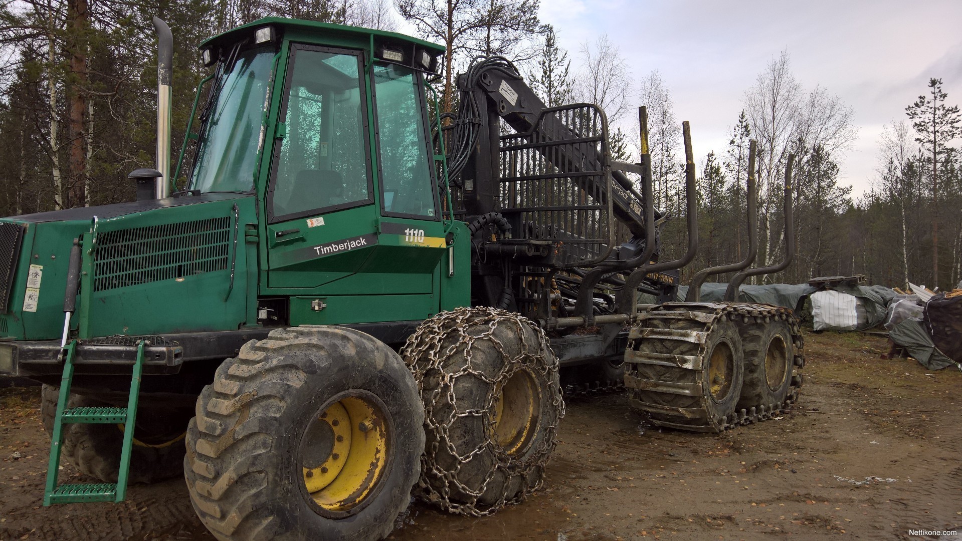 Enlarge image. Forwarders-Timberjack