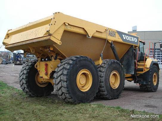 Сочлененный самосвал volvo a60h