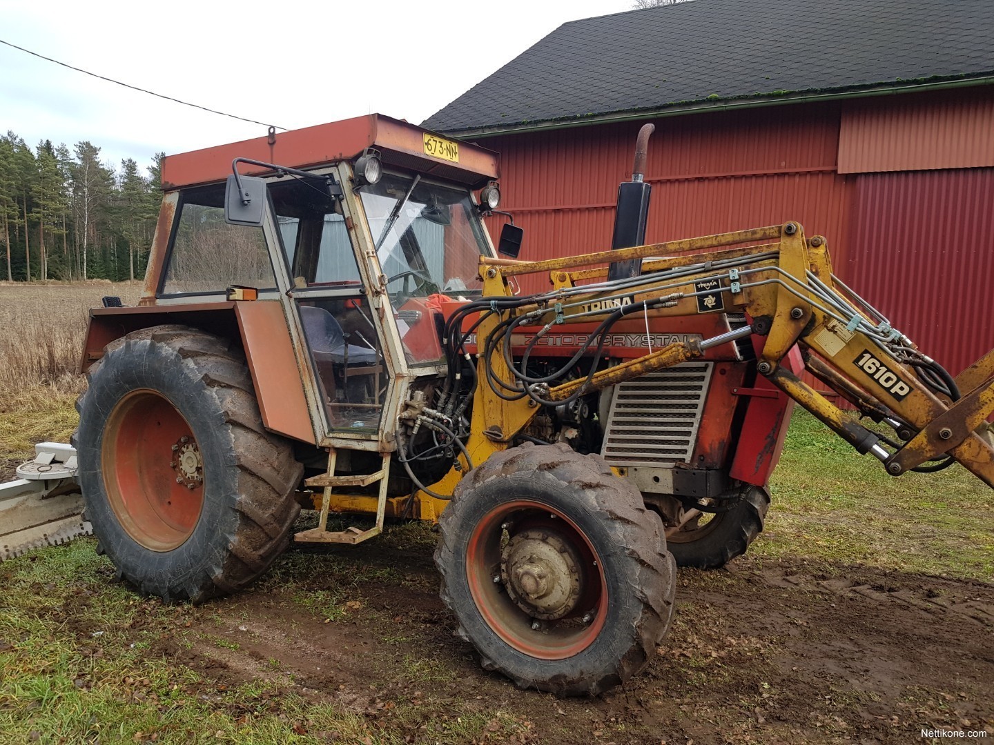 Zetor 8045 traktorit, 1980 - Nettikone
