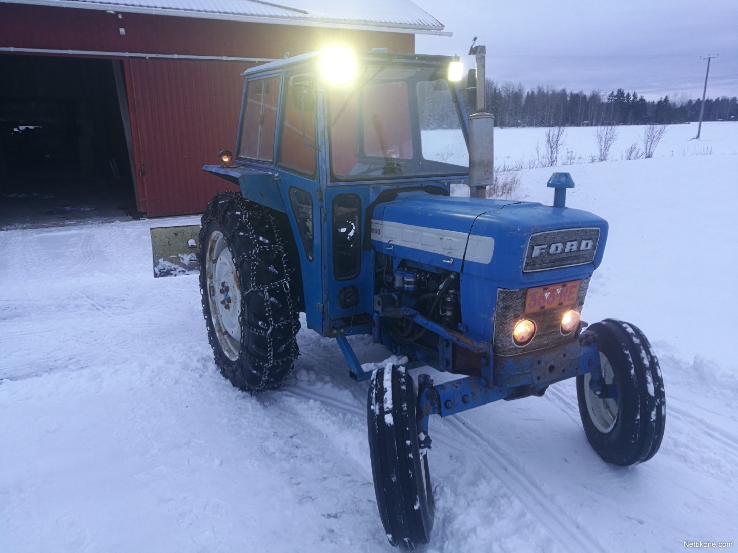 Ford 4000 hytti