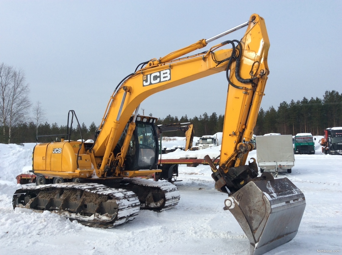 Ошибка е127 на мониторе jcb 160