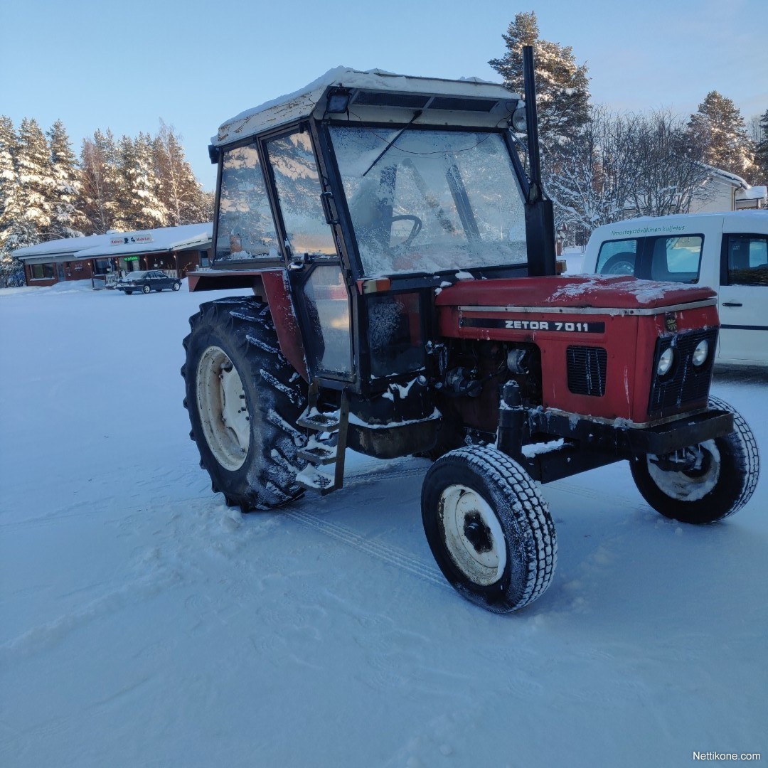 Zetor 7011 myytävänä