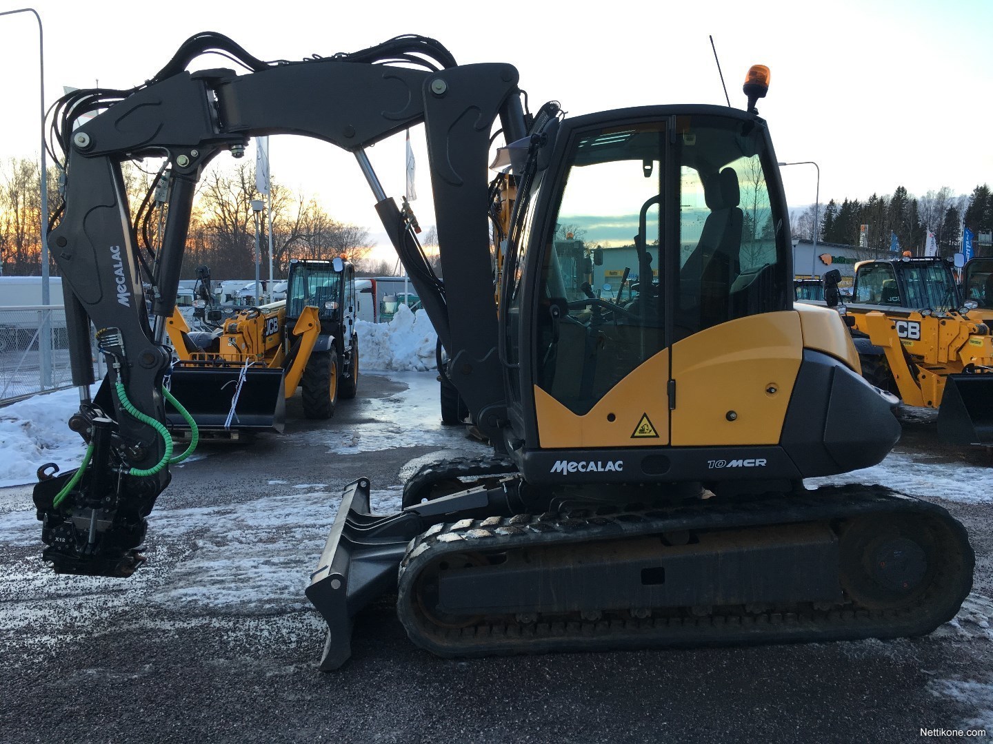 Mecalac MCR 10 excavators, 2014 - Nettikone