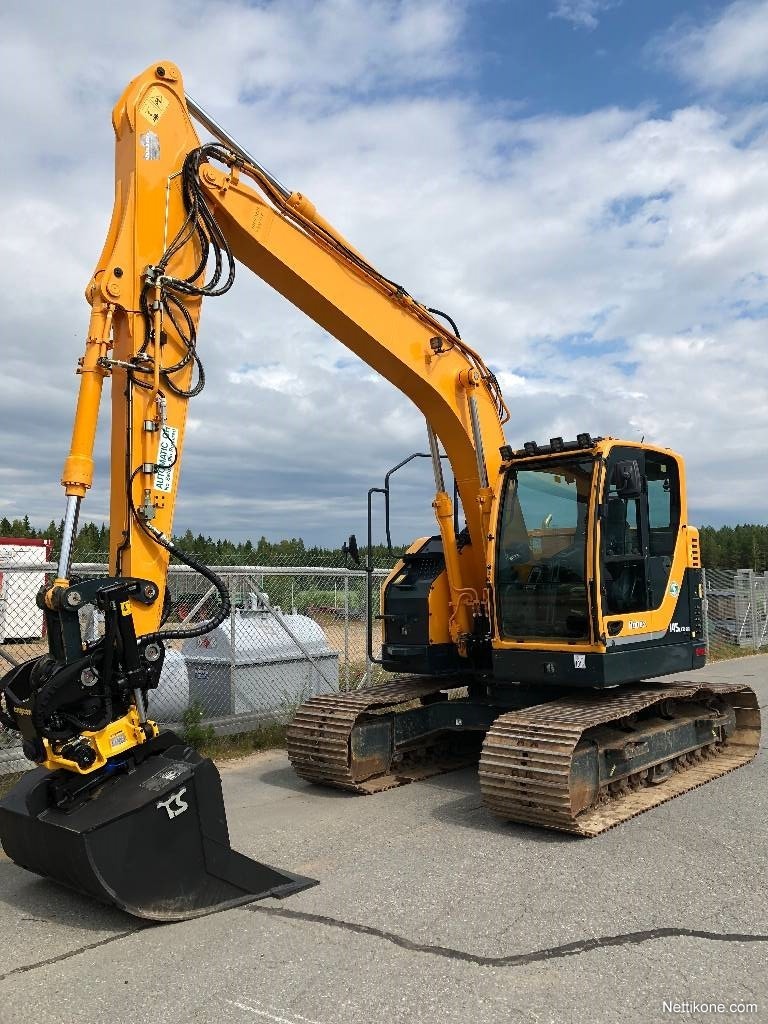 Hyundai Robex 145 LCR9 A excavators, 2015 Nettikone