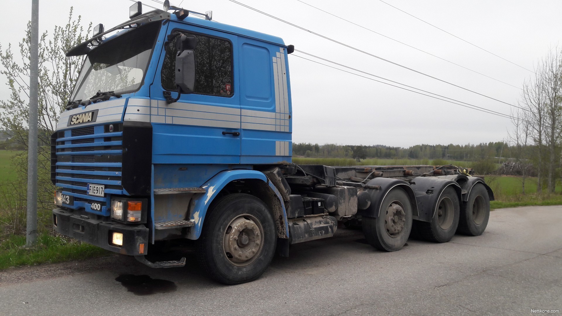 Scania R 143 HL-BF6 8x2 trucks, 1990 - Nettikone