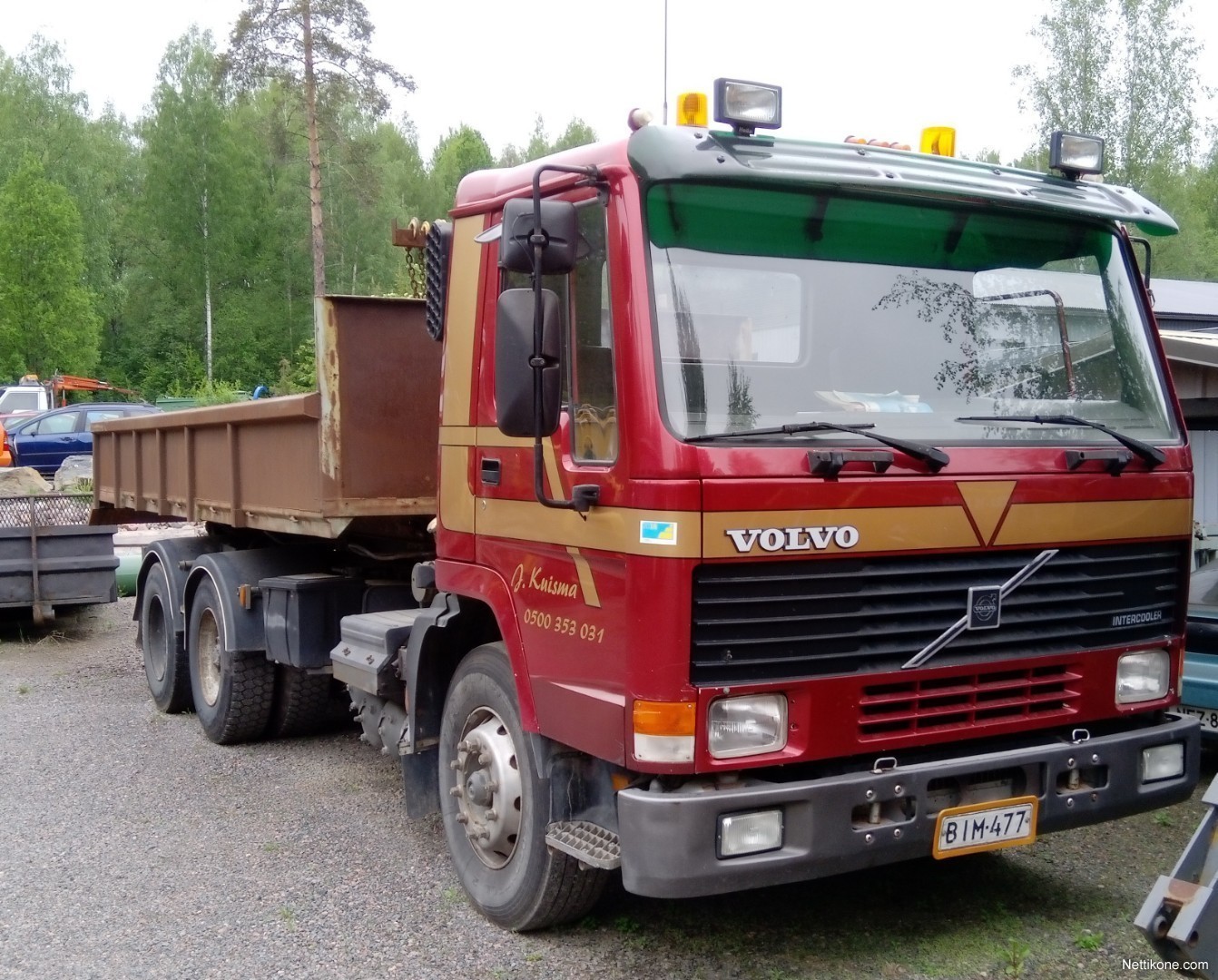 Двигатель volvo fl