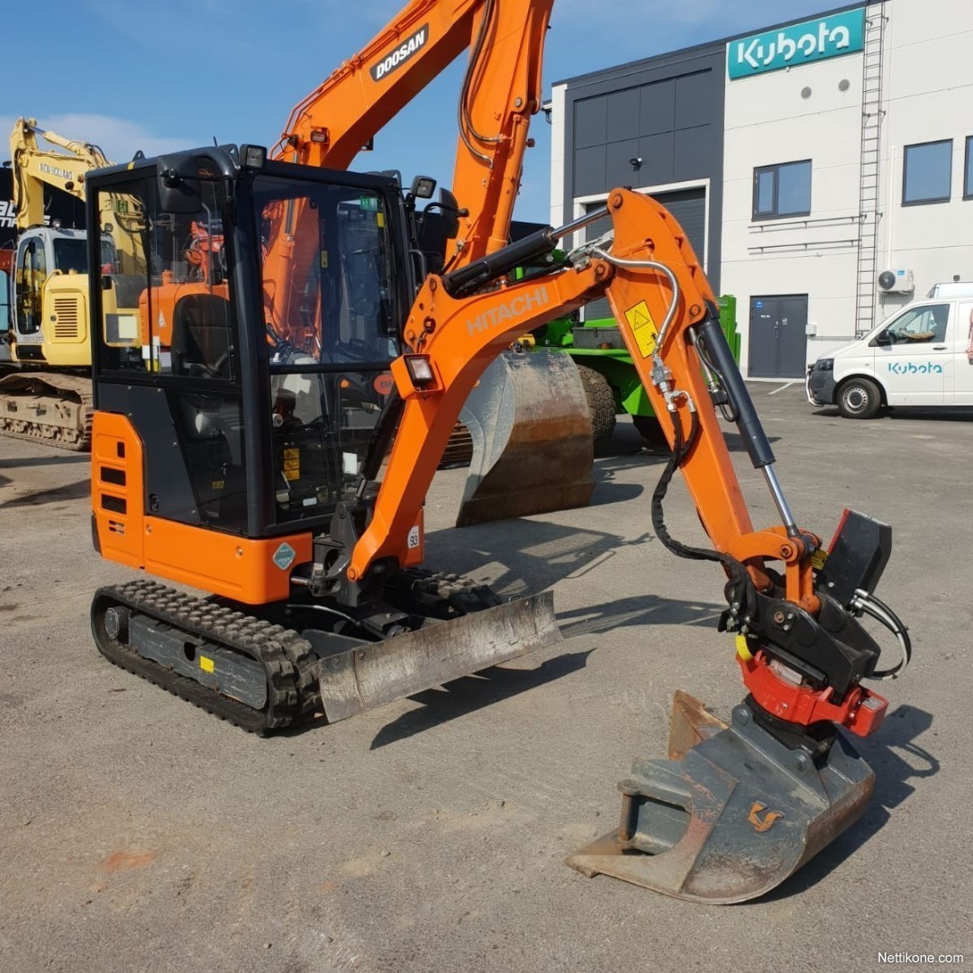 Hitachi ZX19-5 PYÖRITTÄJÄLLÄ excavators, 2016 - Nettikone
