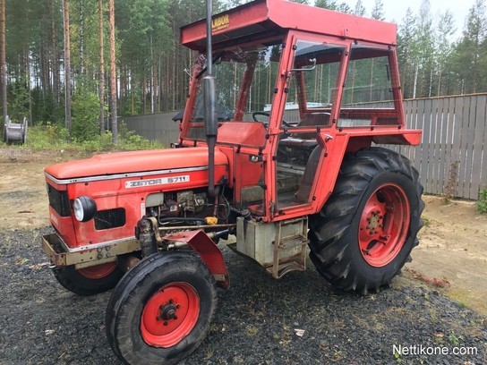 Zetor 5711 tractors, 1978 - Nettikone
