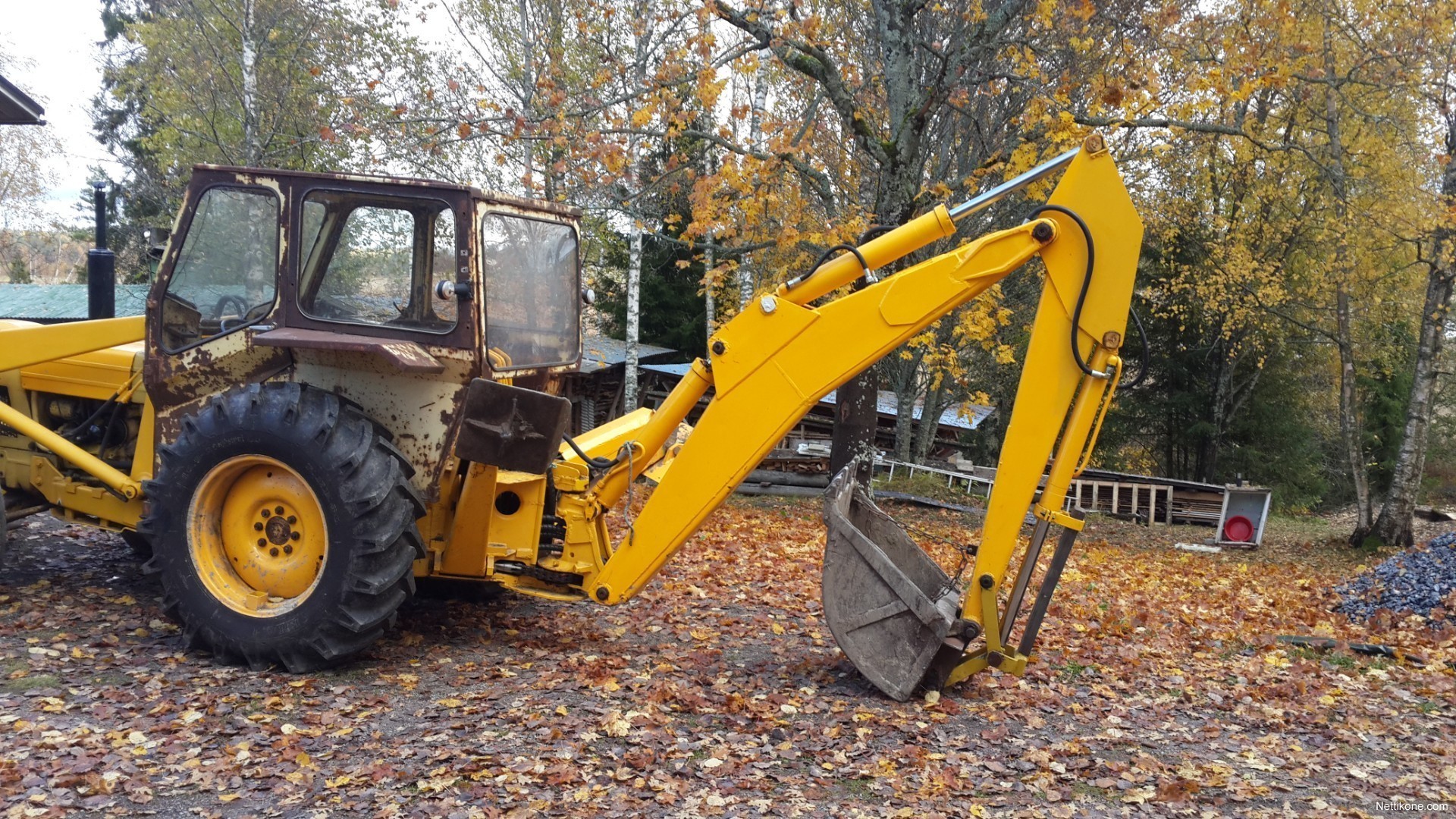 Ford 4500 backhoe loaders, 1969 - Nettikone