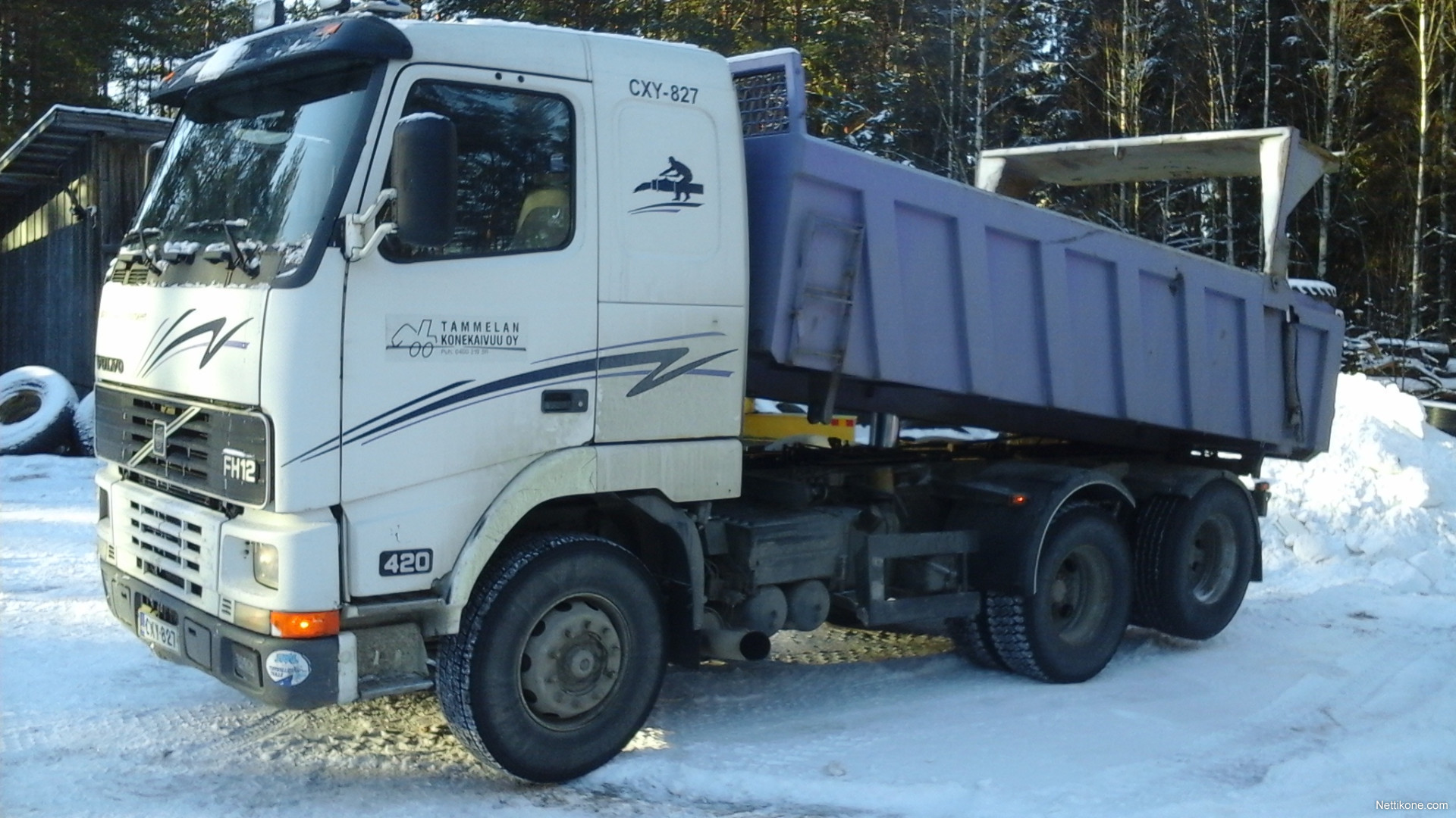 Стекло фары volvo fh12