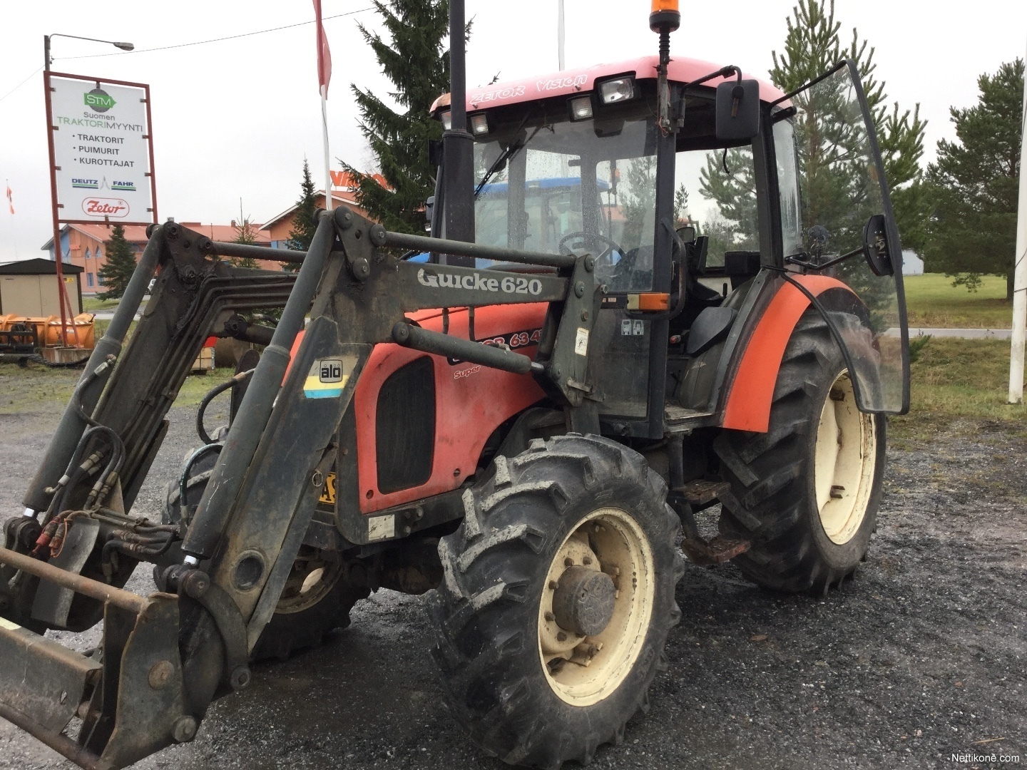 Zetor 6341 SUPER ETUKUORMAAJALLA tractors, 1998 - Nettikone