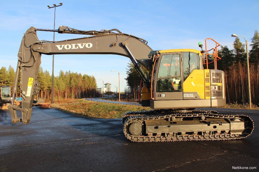 Volvo Ecr 235 El Myyty Sold Kaivinkone 2018 Nettikone 7064