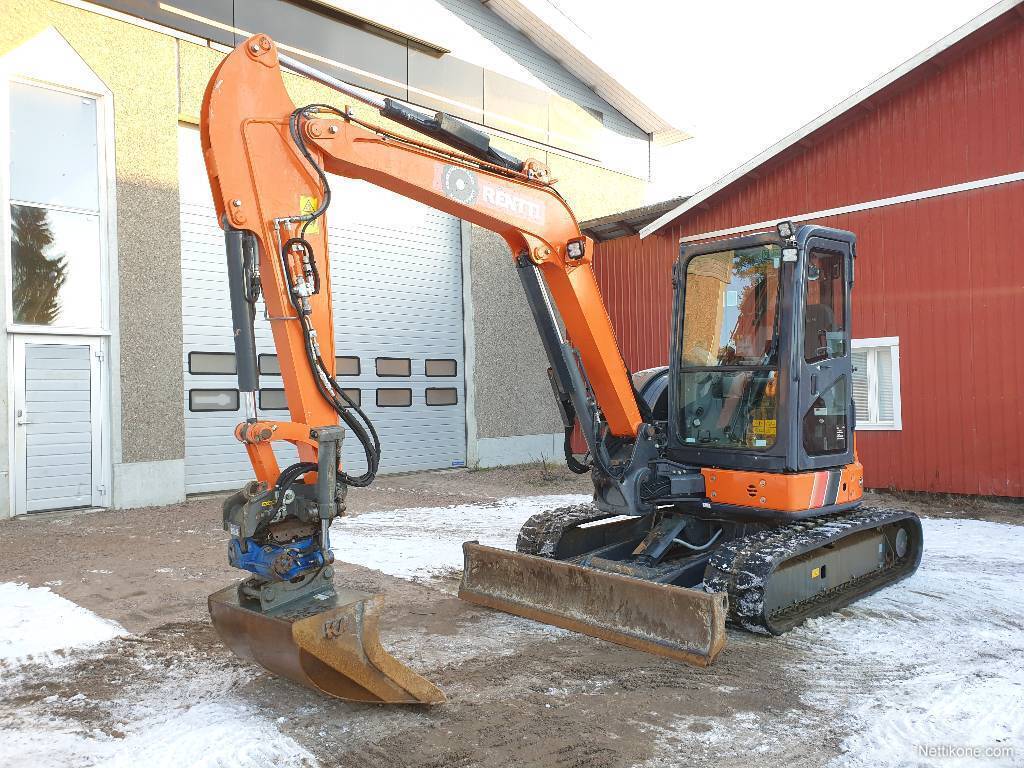 Hitachi ZX 55 U-5 A CLR excavators, 2016 - Nettikone