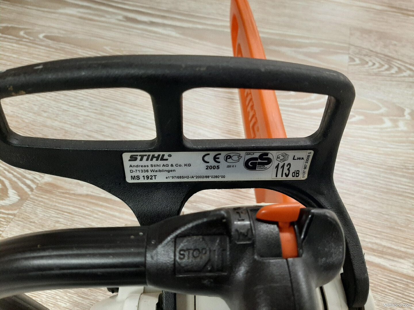 Stihl MS 192 T sahat, 2005 Nettikone