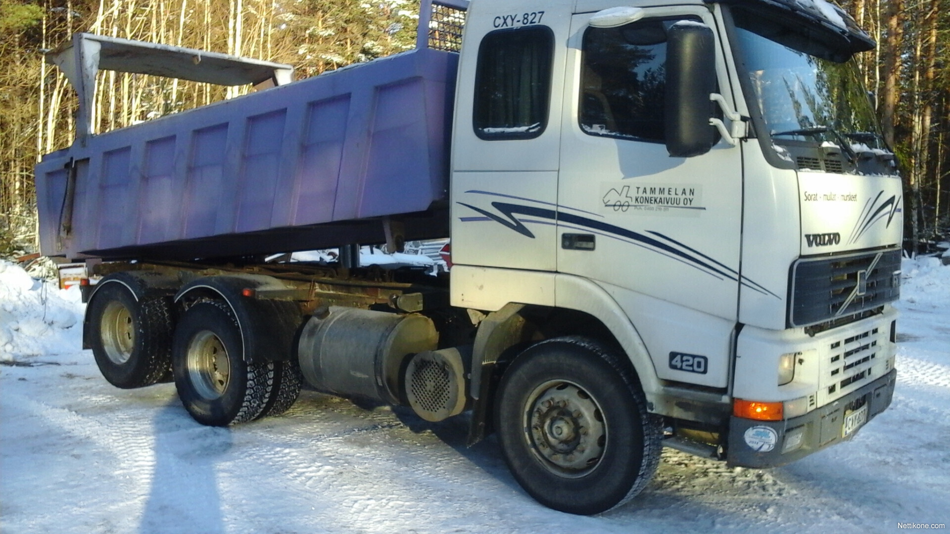 Контейнеровоз volvo fh12