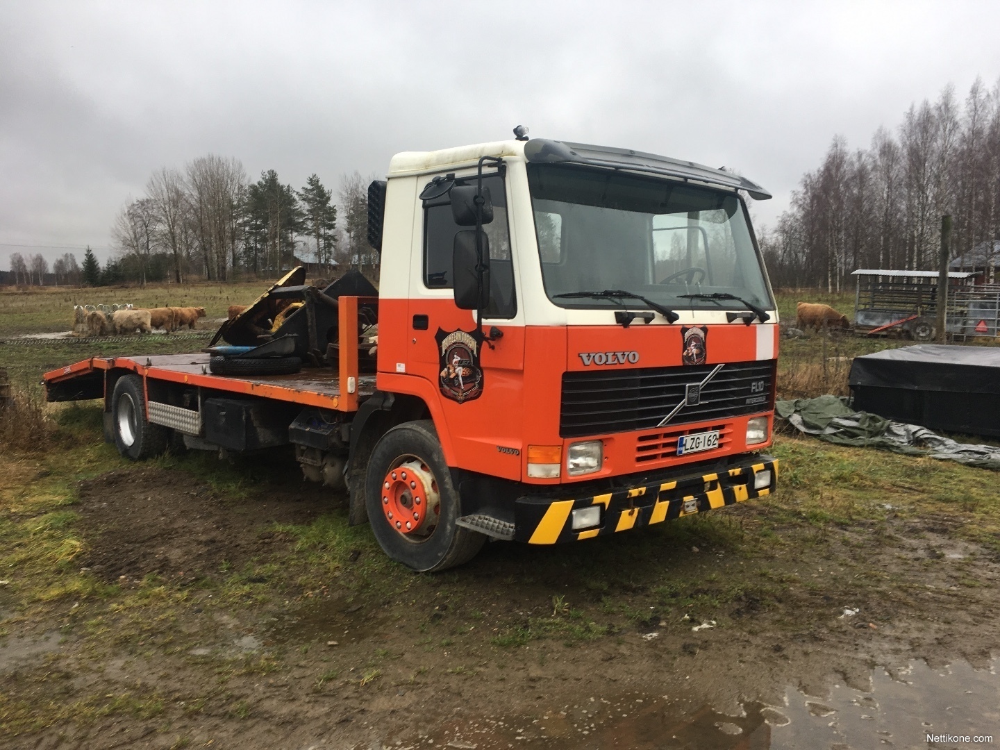 Двигатель volvo fl