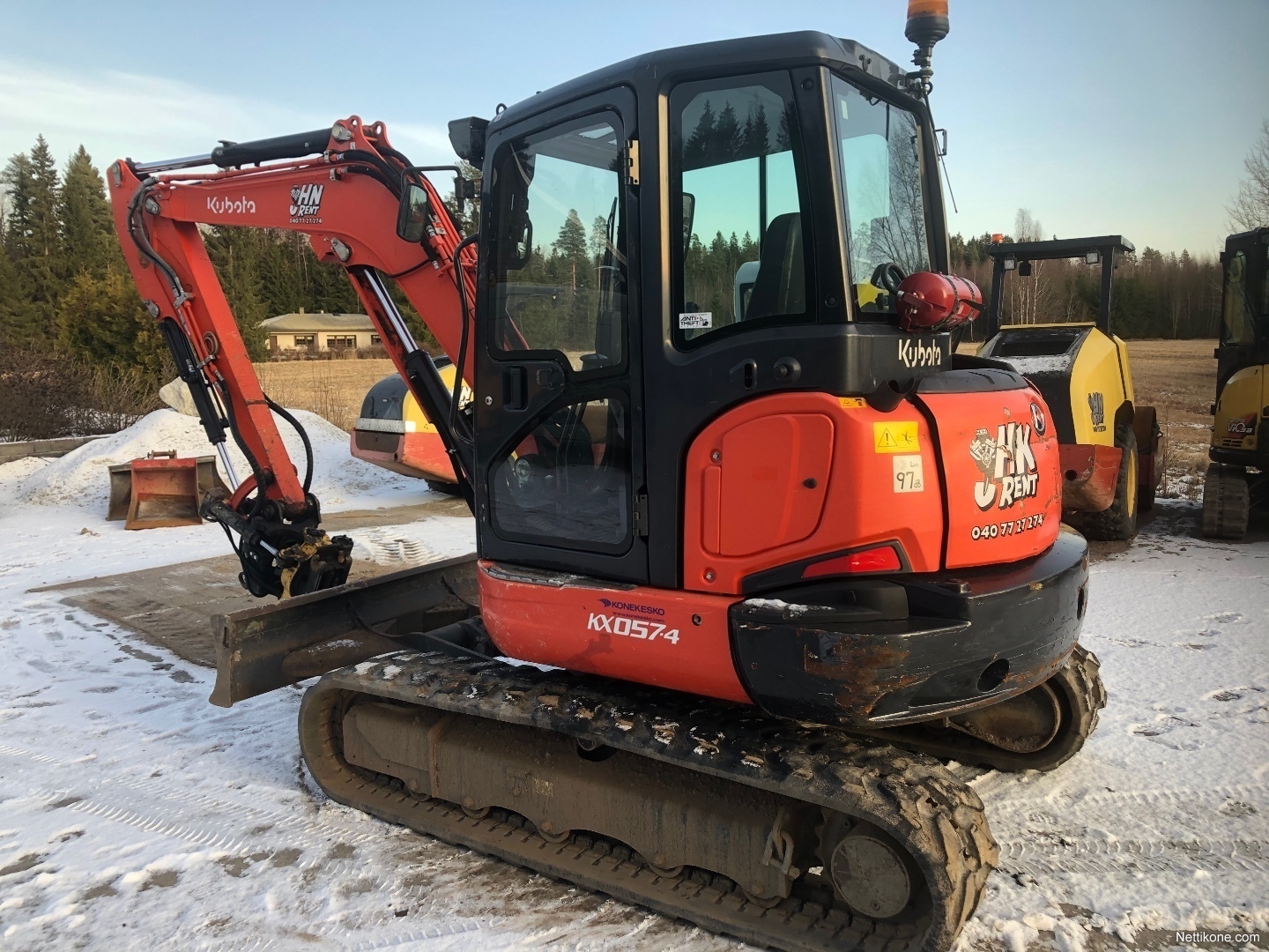 Kubota kx 574 kaivinkone, 2012 Nettikone