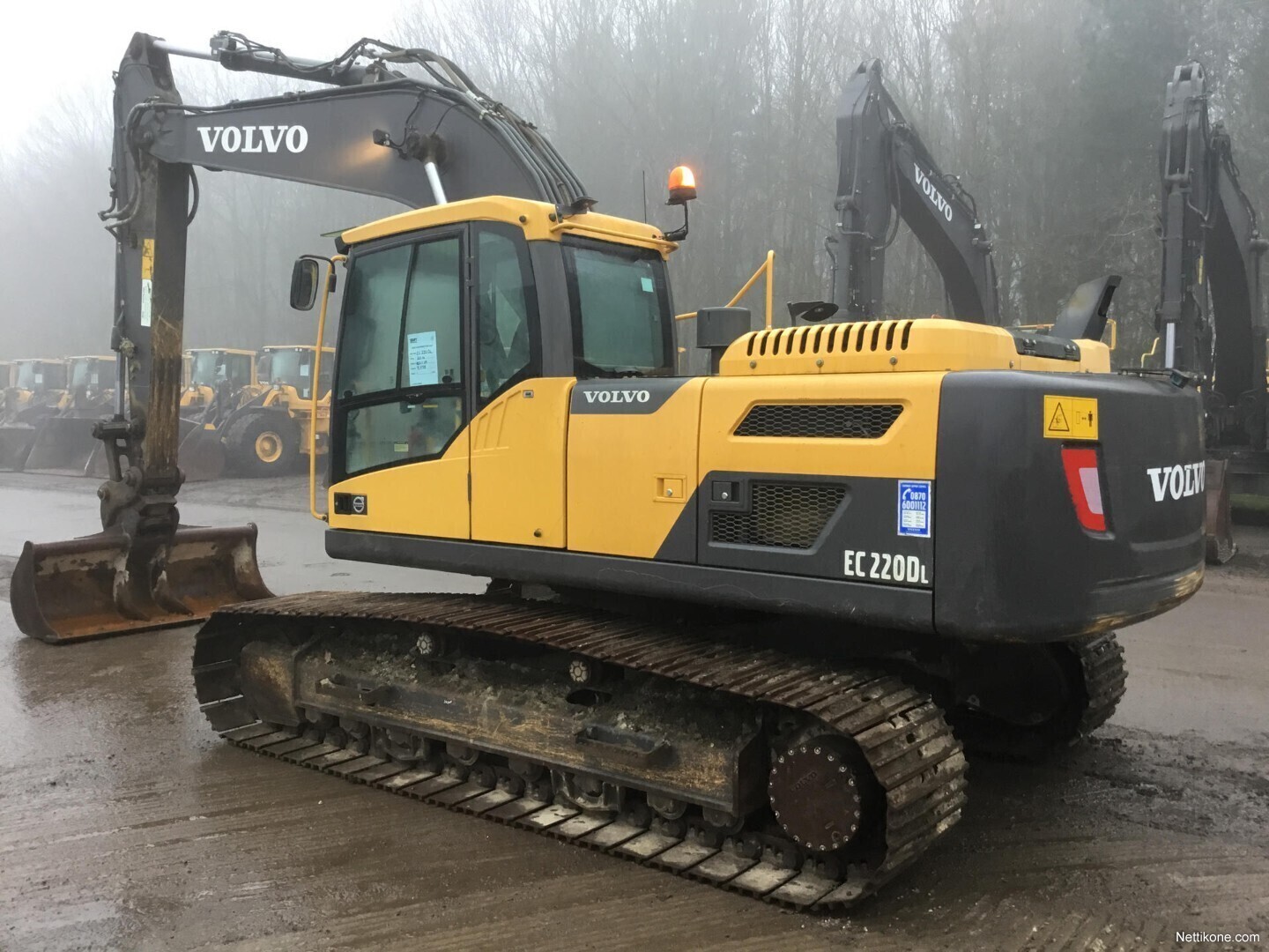 Volvo ec220dl технические характеристики