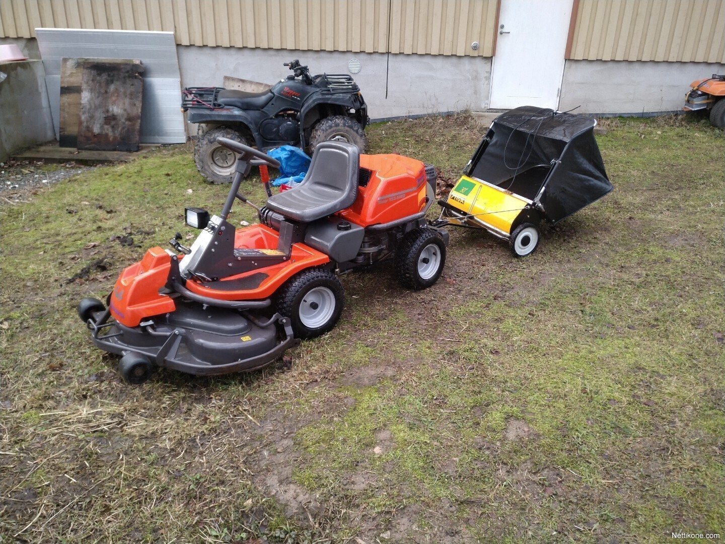 Husqvarna Rider 155 awd mowers, 2006 Nettikone