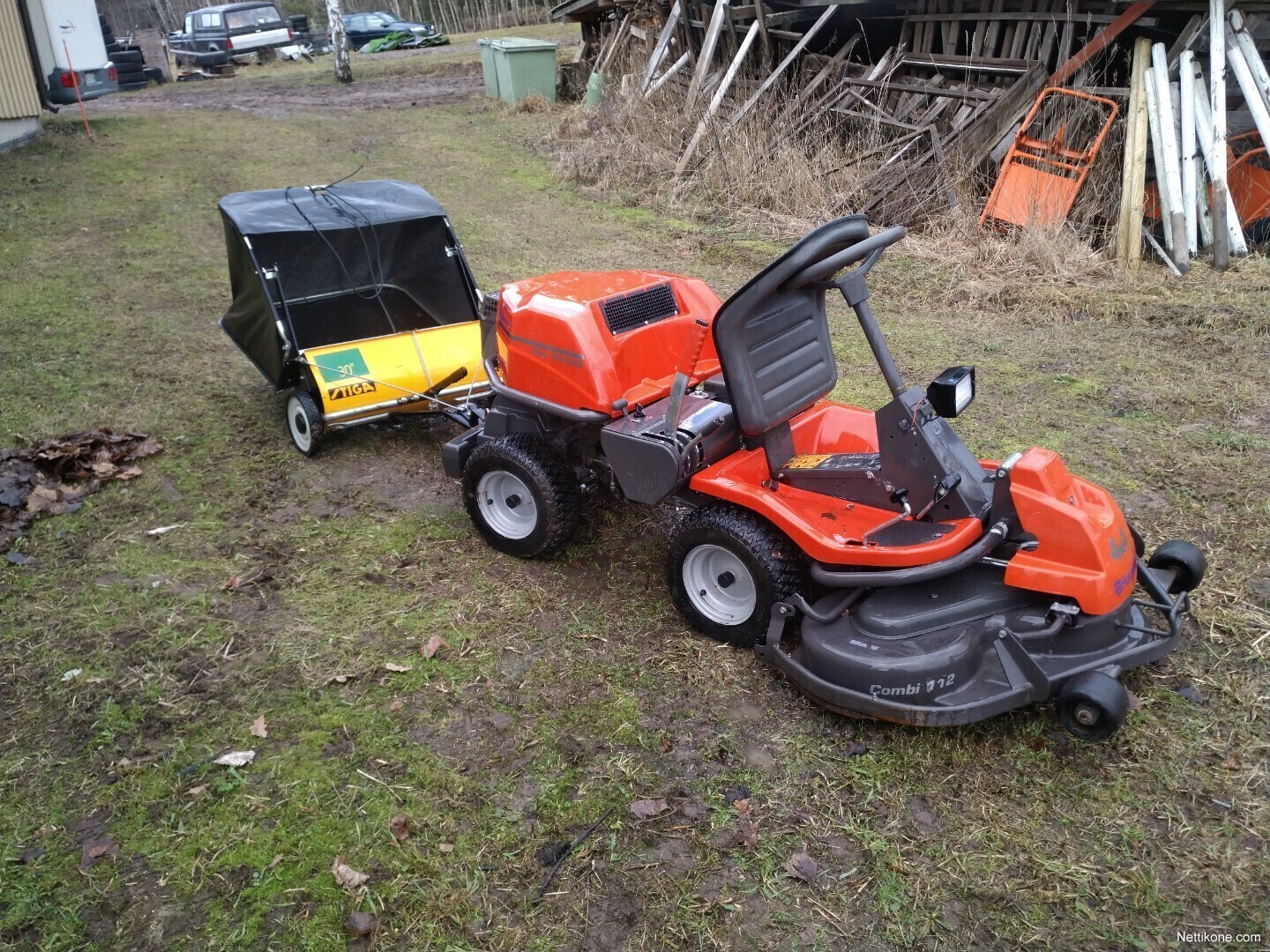 Husqvarna Rider 155 awd mowers, 2006 Nettikone