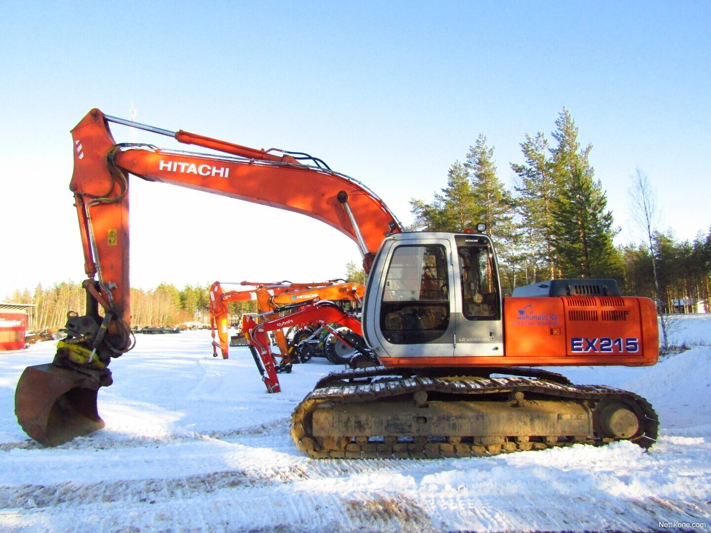 Fiat hitachi ex215w