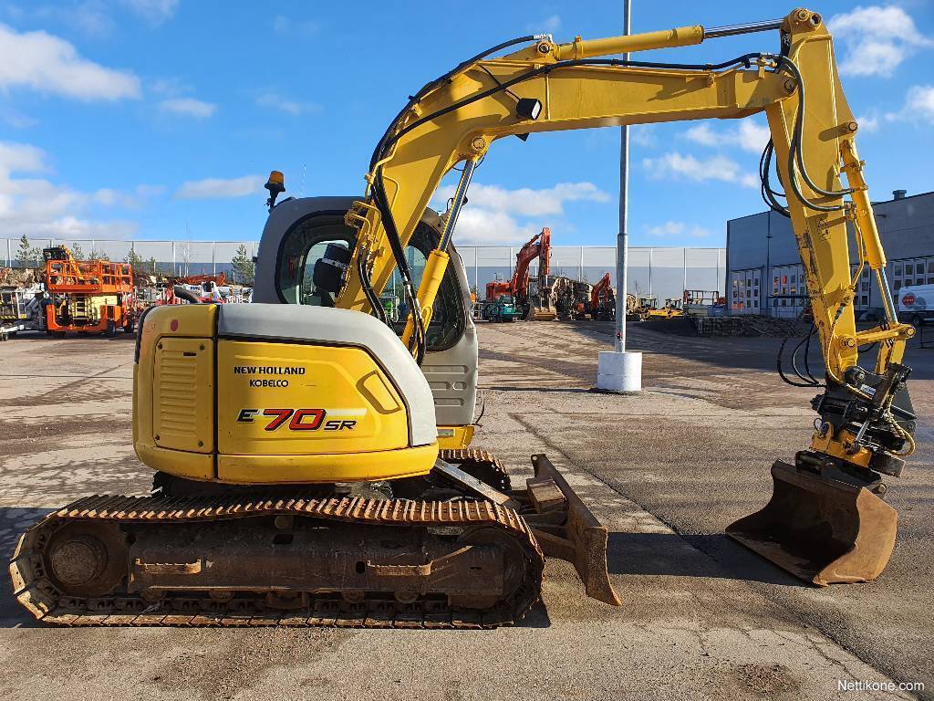 New Holland Kobelco E70SR-1 Excavators, 2007 - Nettikone