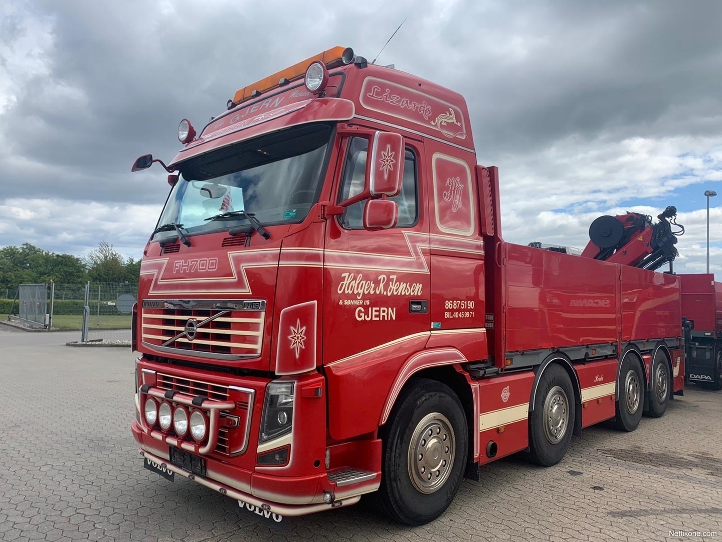  Volvo FH16 700  8x2 yhdistelm  kuorma autot Nettikone