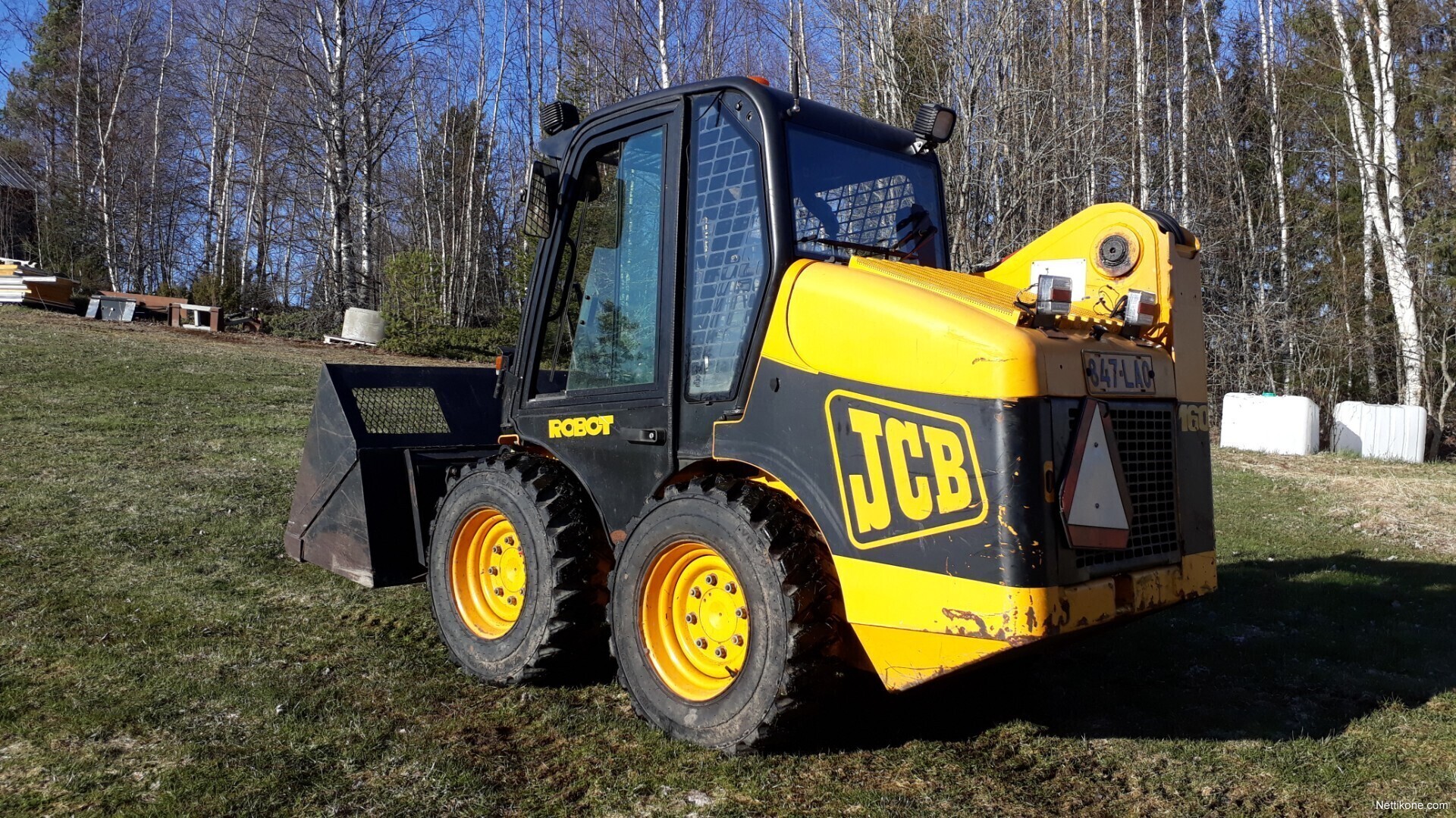 Ошибка е127 на мониторе jcb 160