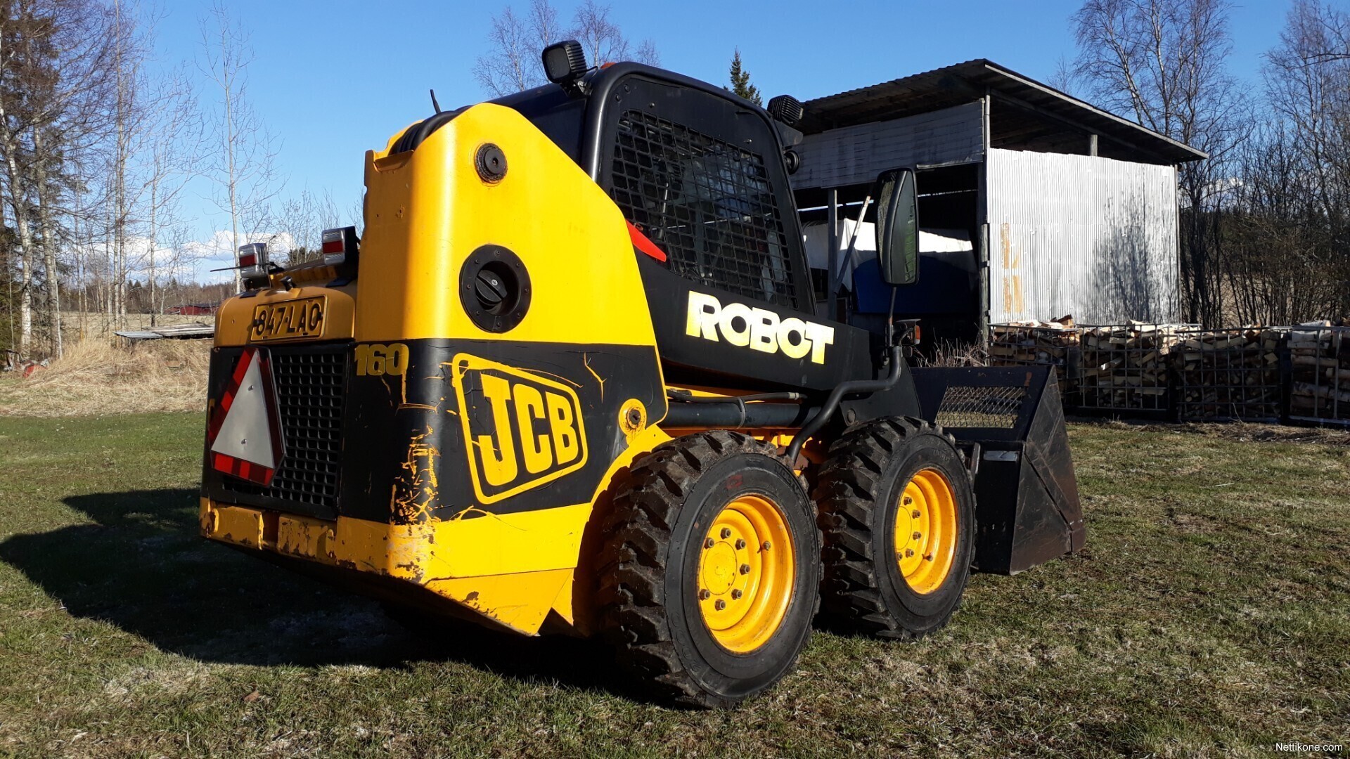 Ошибка е127 на мониторе jcb 160