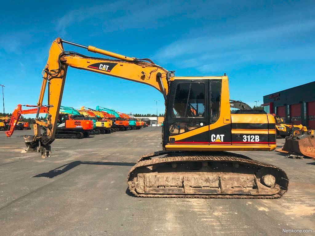 Caterpillar Myyty, Sold 312 B Excavators, 2001 - Nettikone