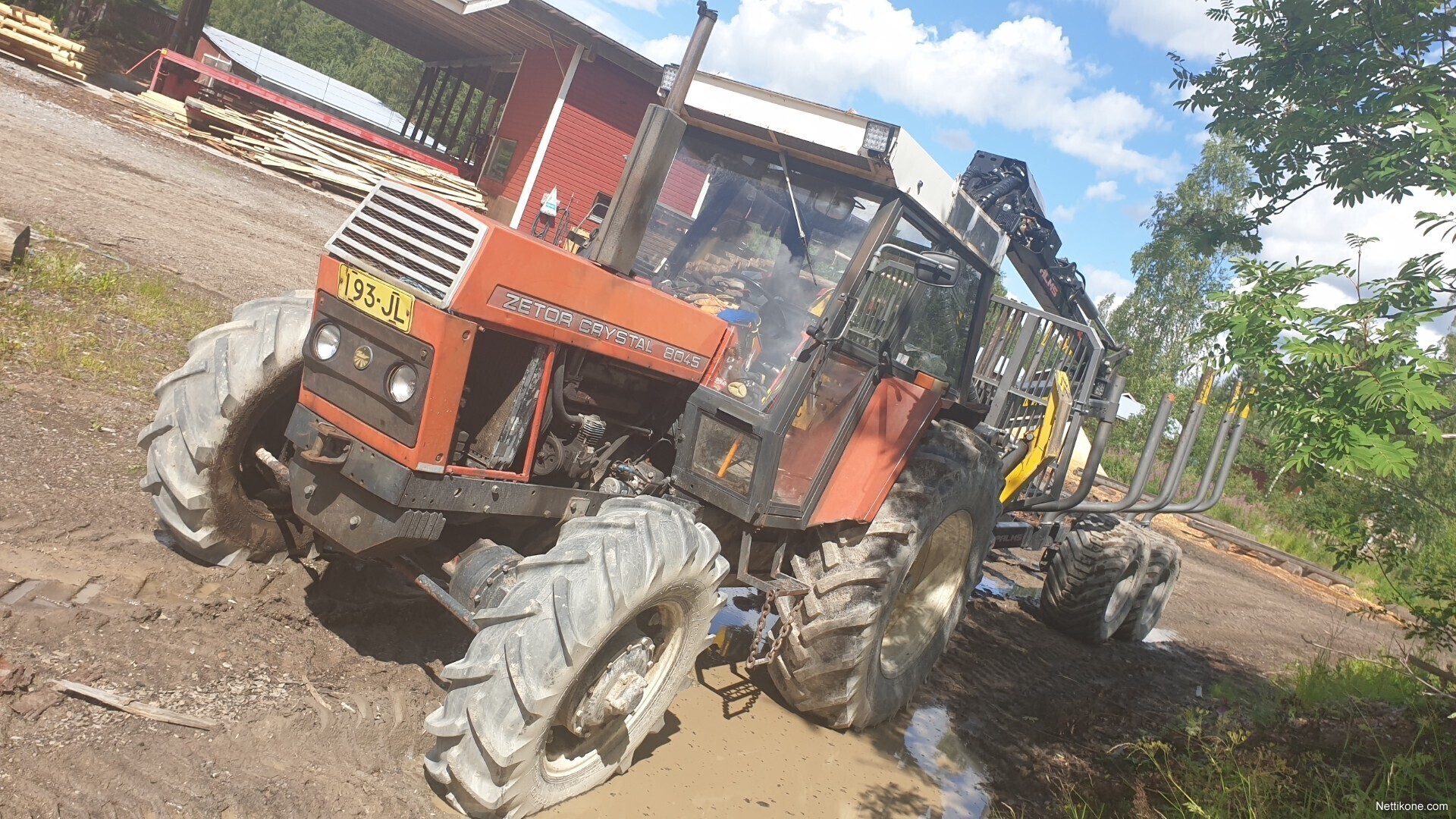 Zetor 8045 traktorit, 1983 - Nettikone