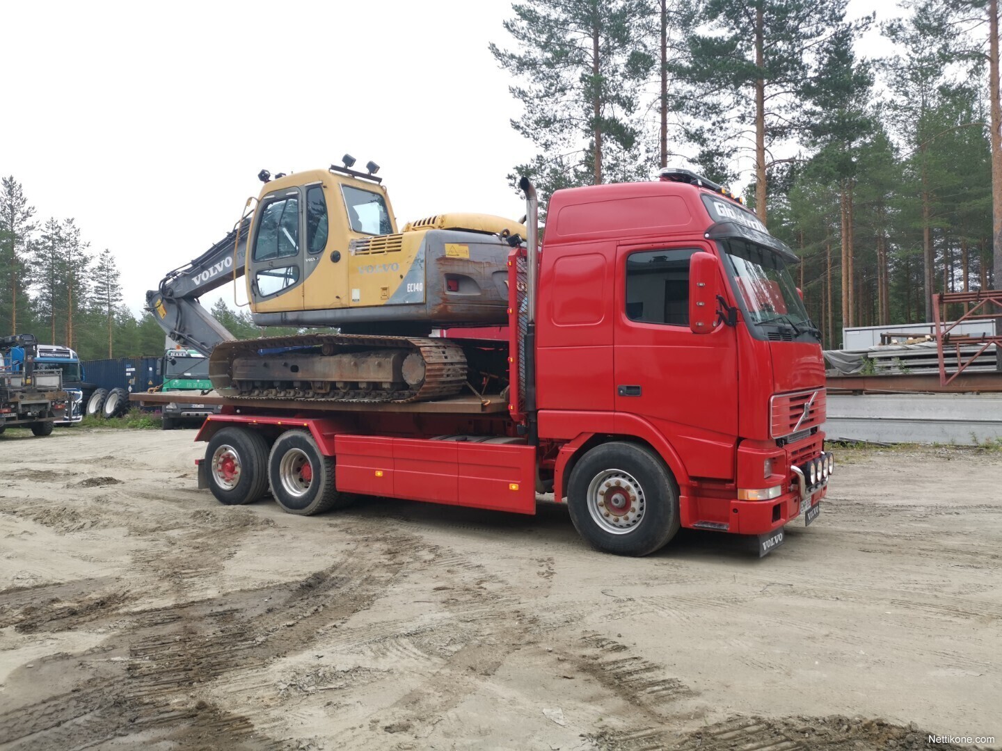 Зеркало правое volvo fh12