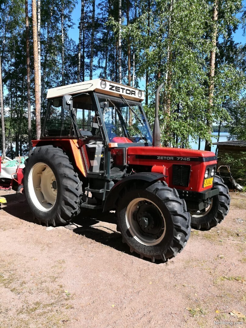 Zetor 7745-H-4x4/2220 traktorit, 1988 - Nettikone