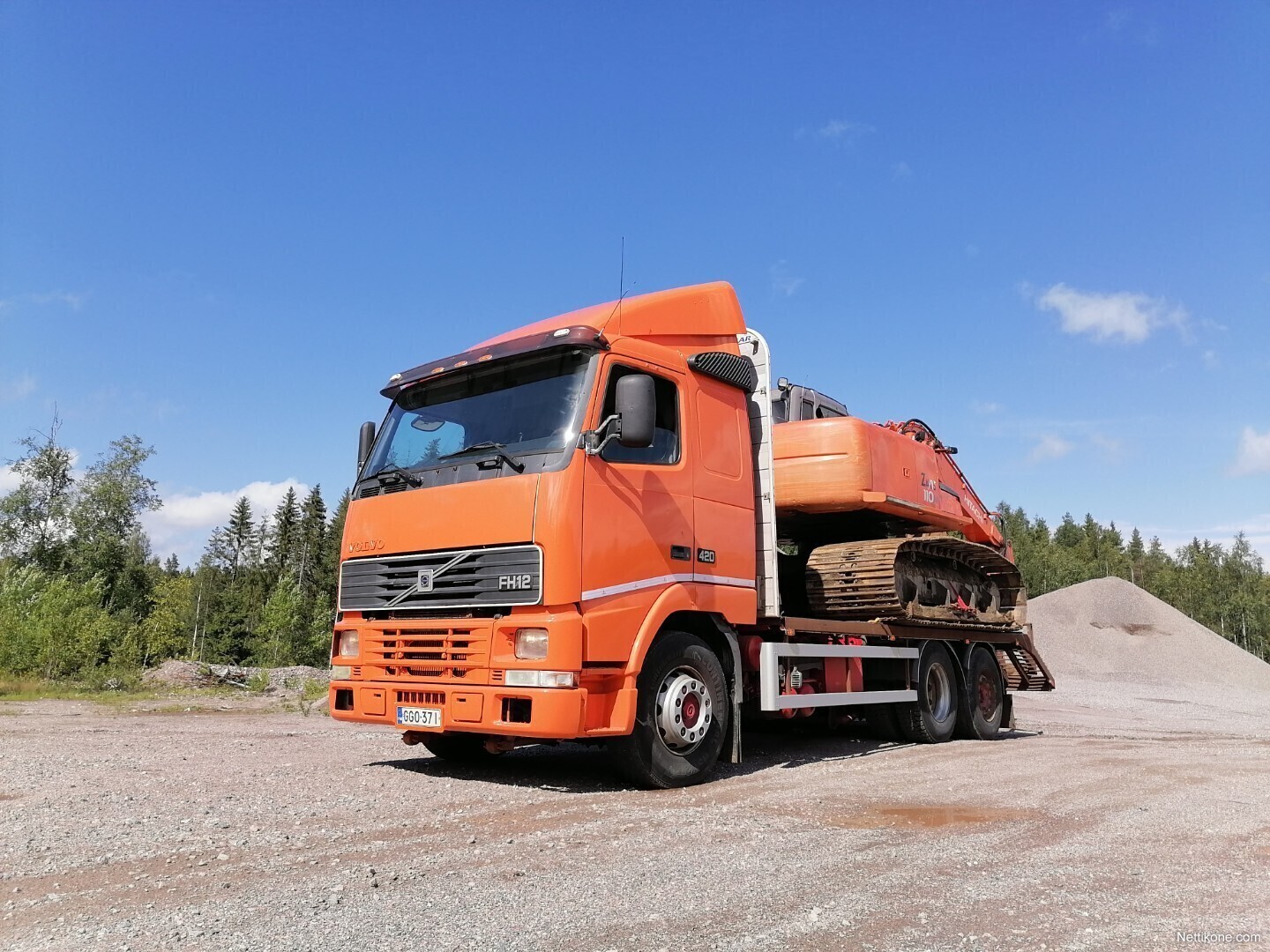 Зеркало правое volvo fh12