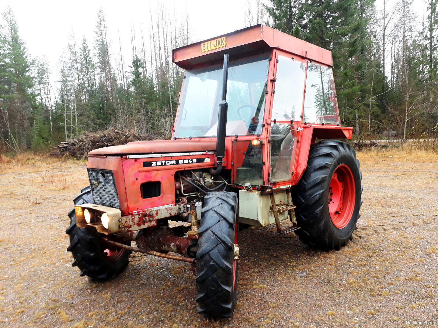 Zetor 6945 4x4 Traktorit 1981 Nettikone 0831