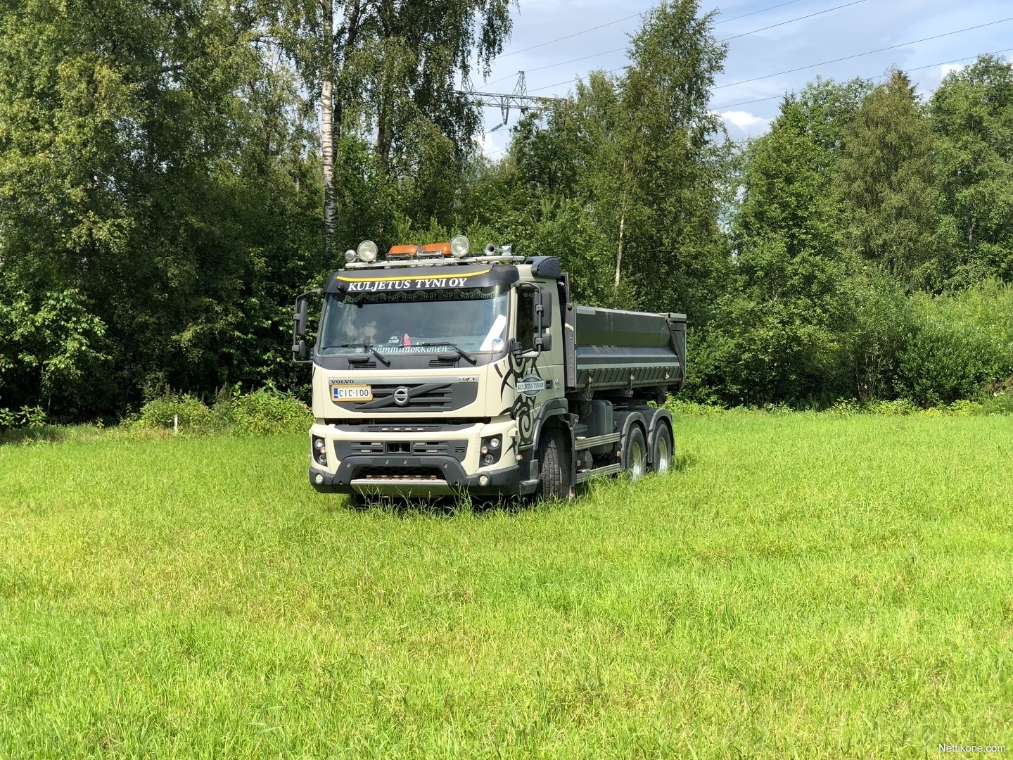 Volvo fmx 6x4 самосвал